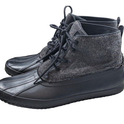 Sperry Top Sider Duck Boots Men 13M Waterproof Rubber Rugged Lace Up Snow Winter