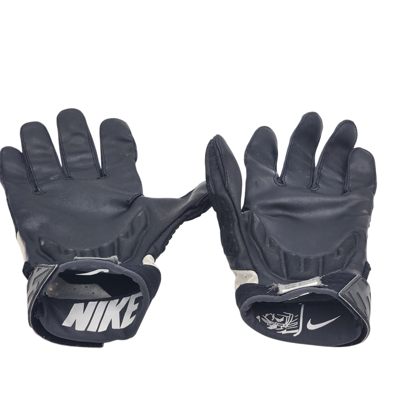 Nike Vapor Jet 5.0 XXL Receiver Gloves Black White Lightweight Grip Football