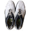 FootJoy Golf Shoes Mens 10.5M White Black Leather Spiked Cleats Flex Zone 53139