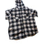 Boston Traders Flannel Jacket Shirt Womens XXL Sherpa Lined Hooded Plaid Shacket