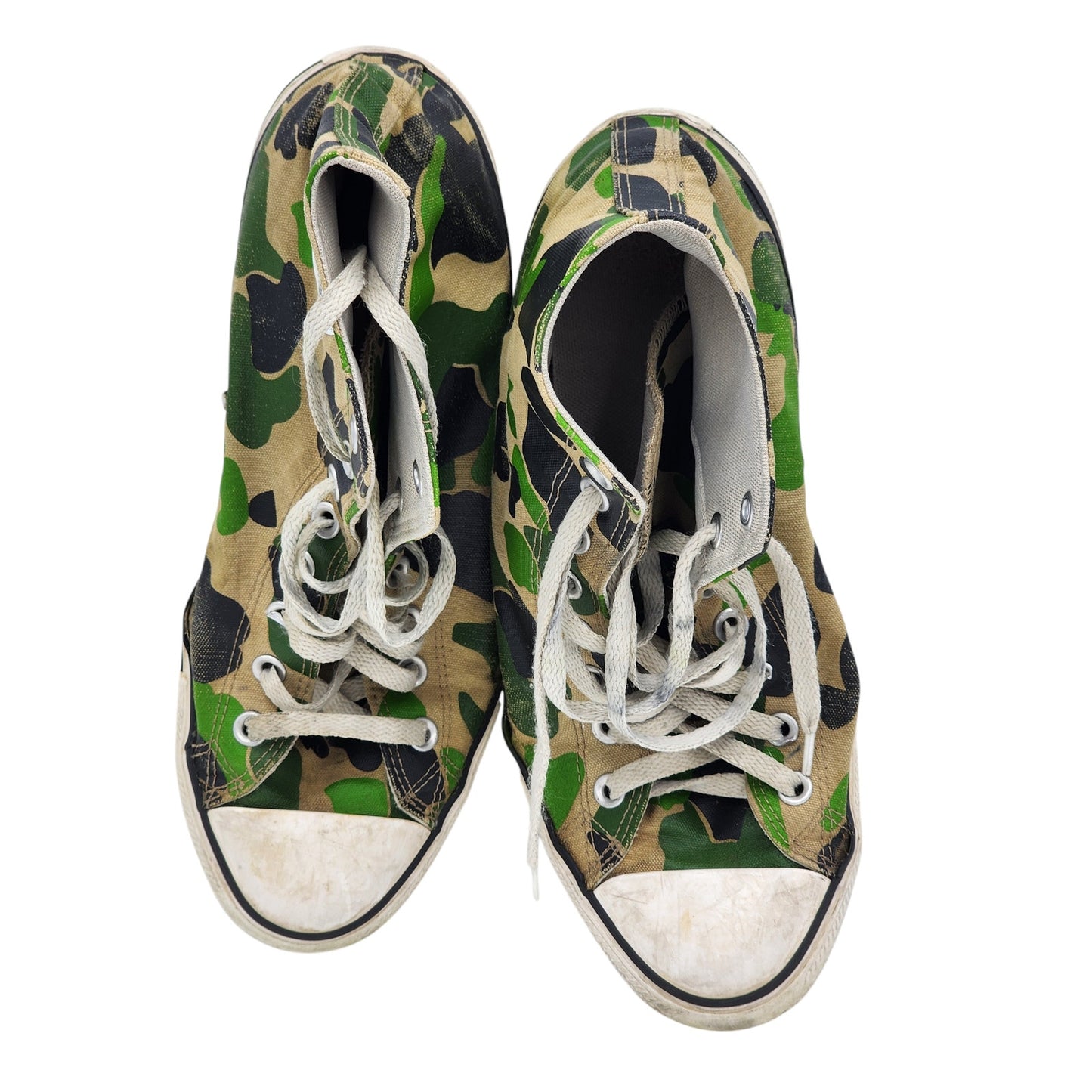 Converse All Star High Tops Camo Unisex Shoes Mens 10 Womens 12 Retro Streetwear