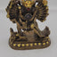 Rare Antique Gilt Bronze Yamantaka Sculpture Vajrayogini Deity Tibetan Statue 9"