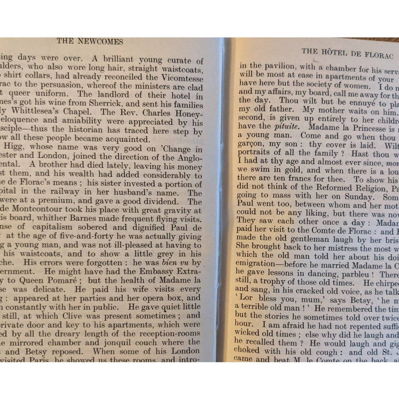 Antiquarian 1864 The Newcomes 2 Vol Memoirs Of A Most Respected Family Thackeray