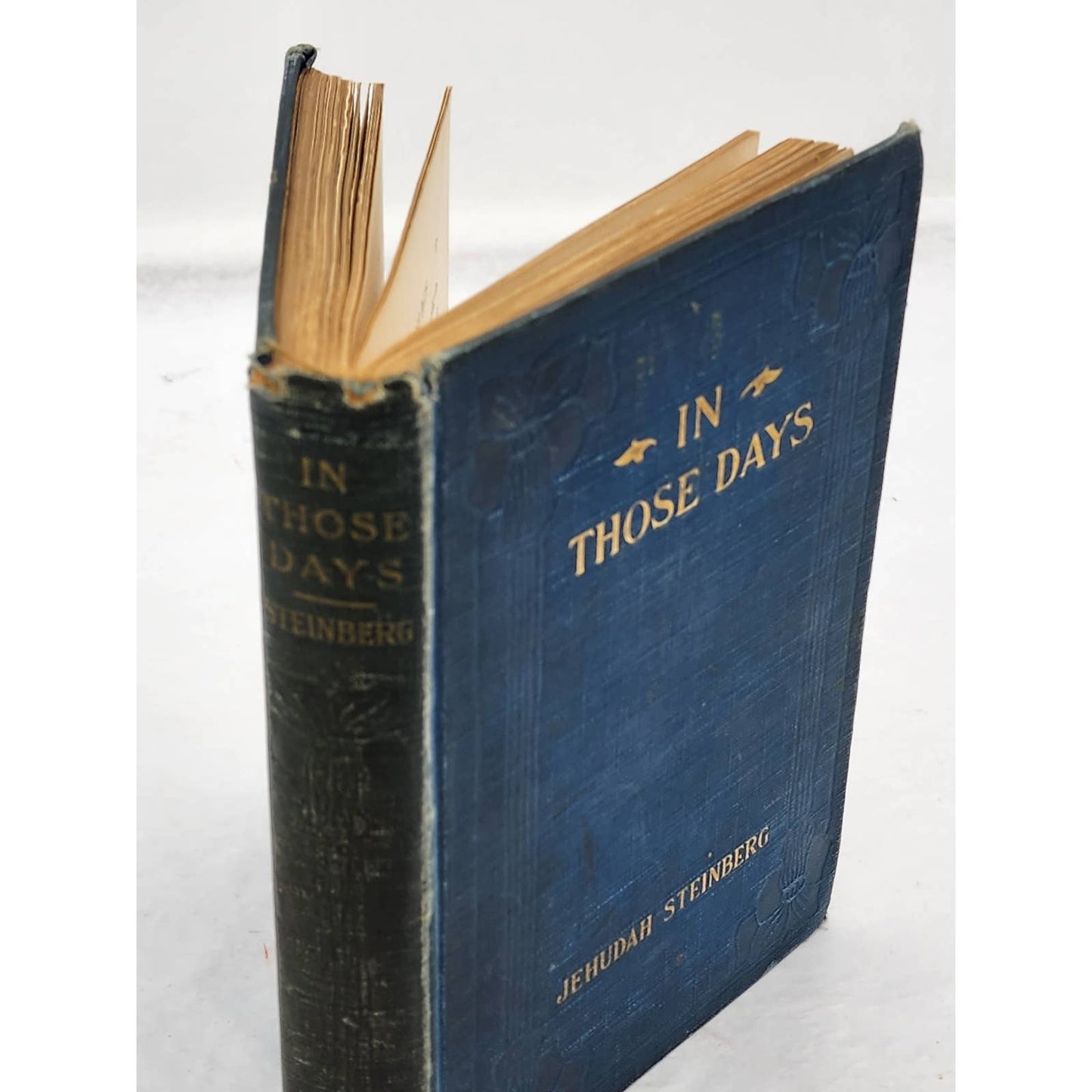 In Those Days Story Of An Old Man By Jehudah Steinberg Jewish Antiquarian 1915