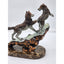 Kitty Cantrell Legends Bronze Sculpture Courtship Wolves Wildlife Mixed Media