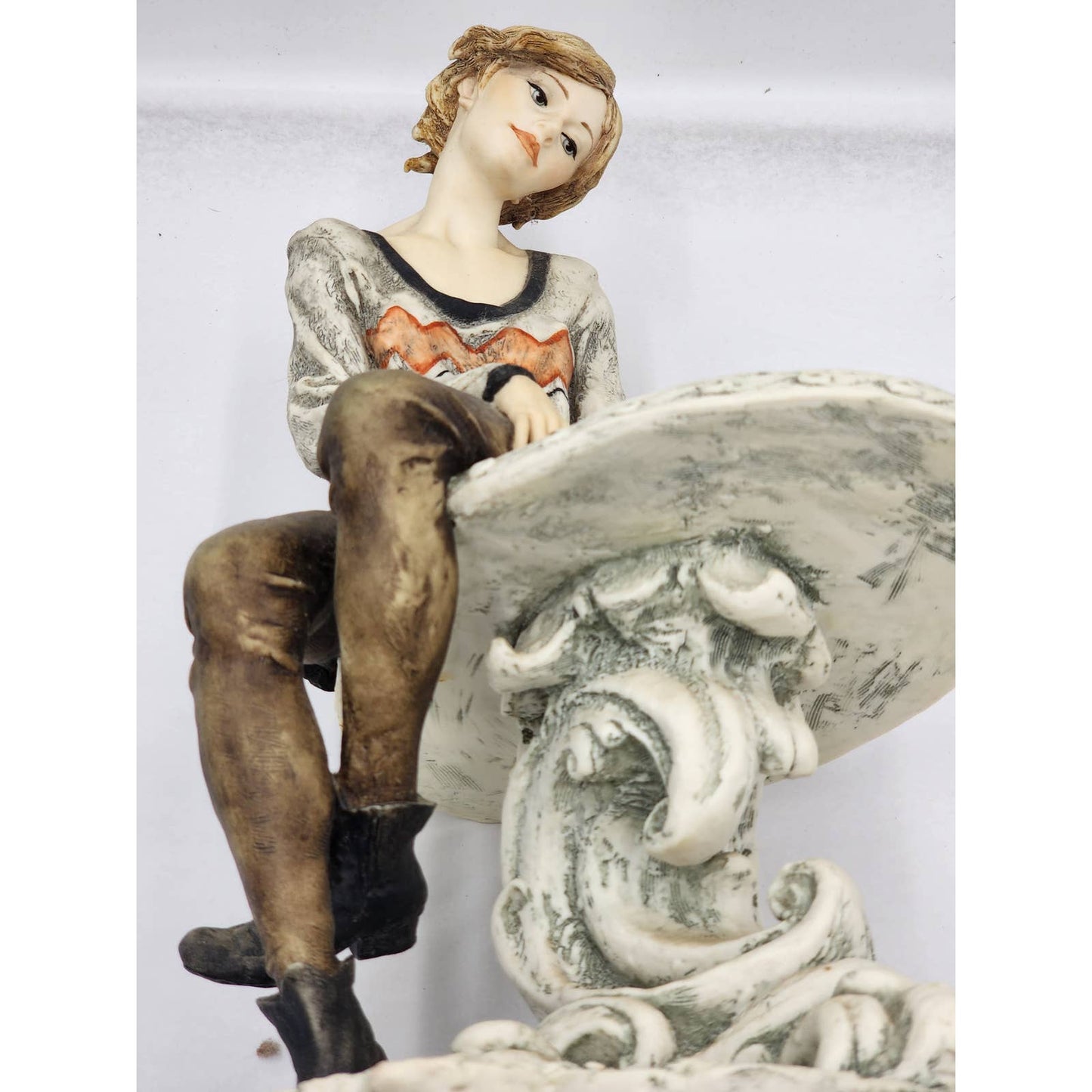 Giuseppe Armani Poetry Sculpture Figurine 0231C Florence Italy In Love Romantic