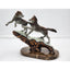 Kitty Cantrell Legends Bronze Sculpture Courtship Wolves Wildlife Mixed Media