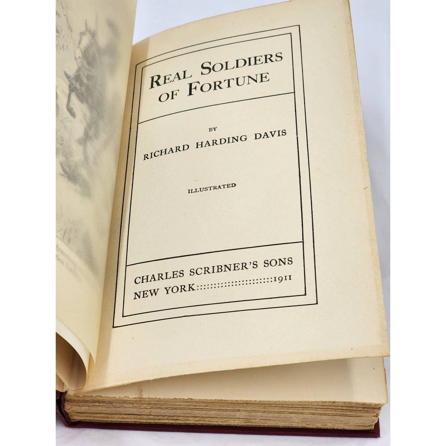 Real Soldiers Of Fortune By Richard Harding Davis Short Stories Antiquarian 1911