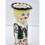 Susan Paley Ganz Lady Head Vase Hilary Fairy Bella Casa Retired Vintage 11"