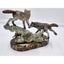 Kitty Cantrell Legends Bronze Mixed Media Sculpture Missed By Hare Wolf Wildlife