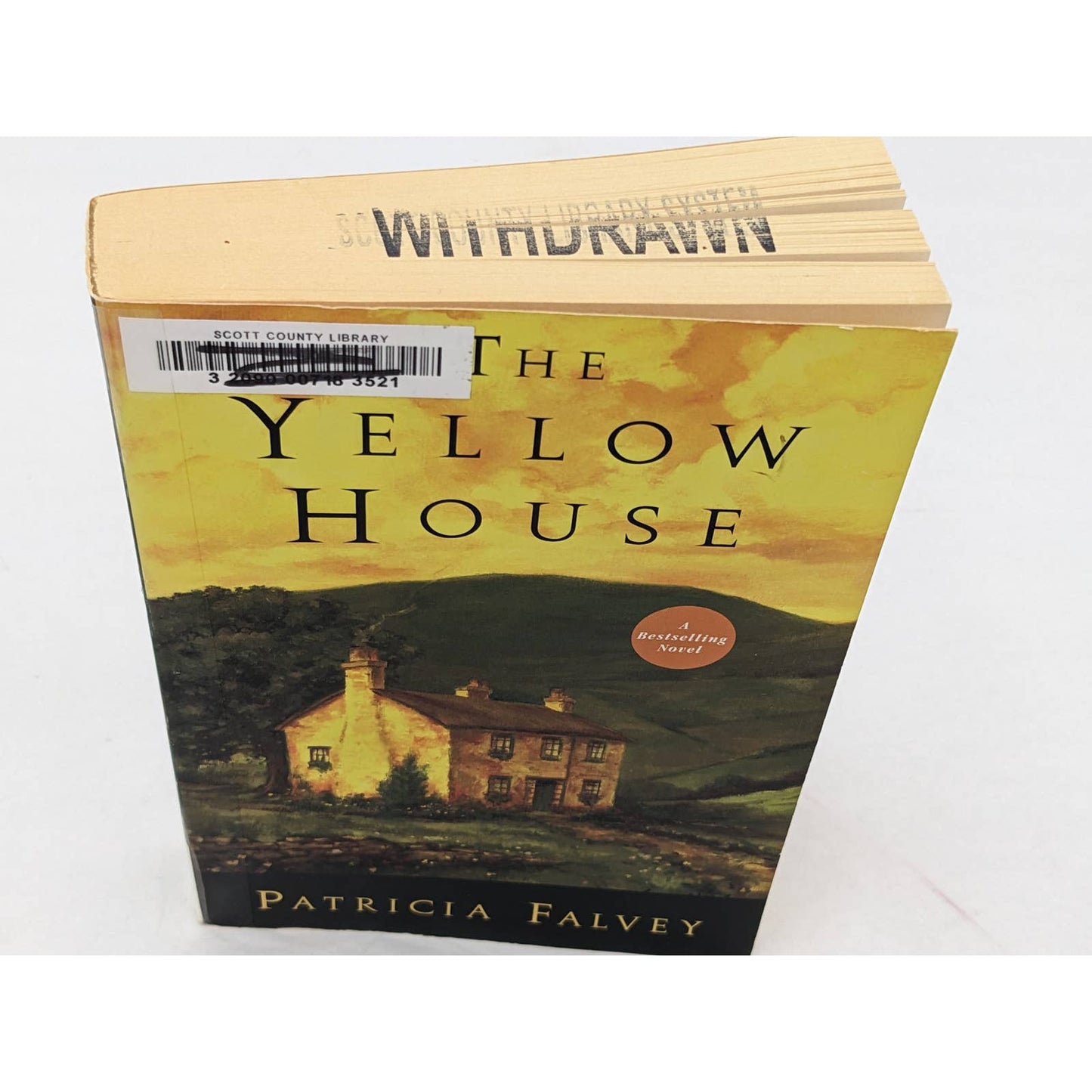 The Yellow House A Novel By Patricia Falvey Best Seller First Trade Edition 2011