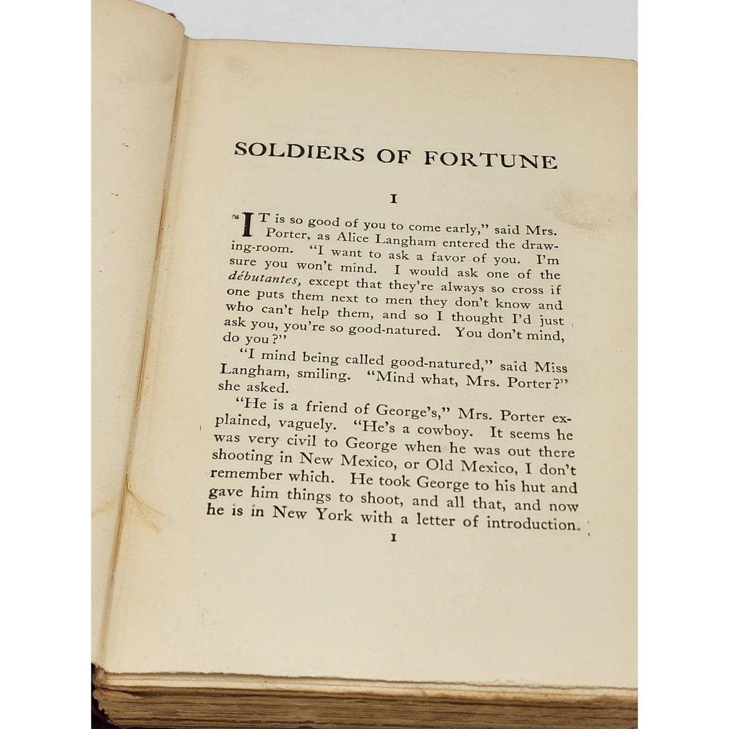 Soldiers Of Fortune By Richard Harding Days Antiquarian Antique 1910