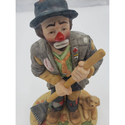 Flambro Emmett Kelly Jr 4 Season Collection Clown Figurine Autumn 9534 Limited