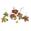 Christmas Tree Ornaments Gingerbread Christmas Lot 7 Ye Olde Bakery Vintage