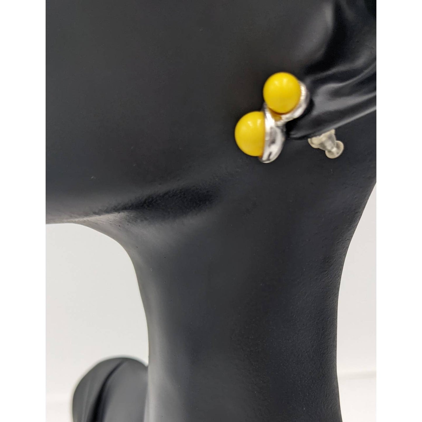 Yellow Stud Earrings For Women Classy Cute Set Fashion Jewelry