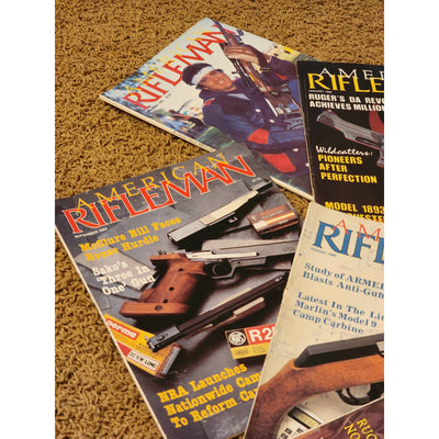 1985 The American Rifleman Magazine Lot 12 Vintage American History Hunting NRA