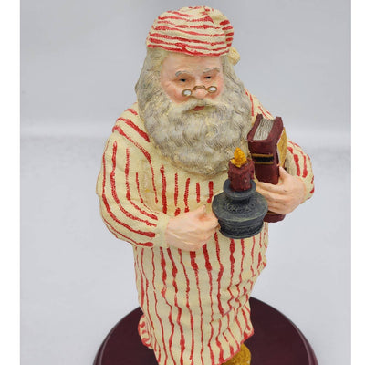 Dept 56 Santa Figurine Good Girls Boys Bedtime Christmas Holiday Decor 9"