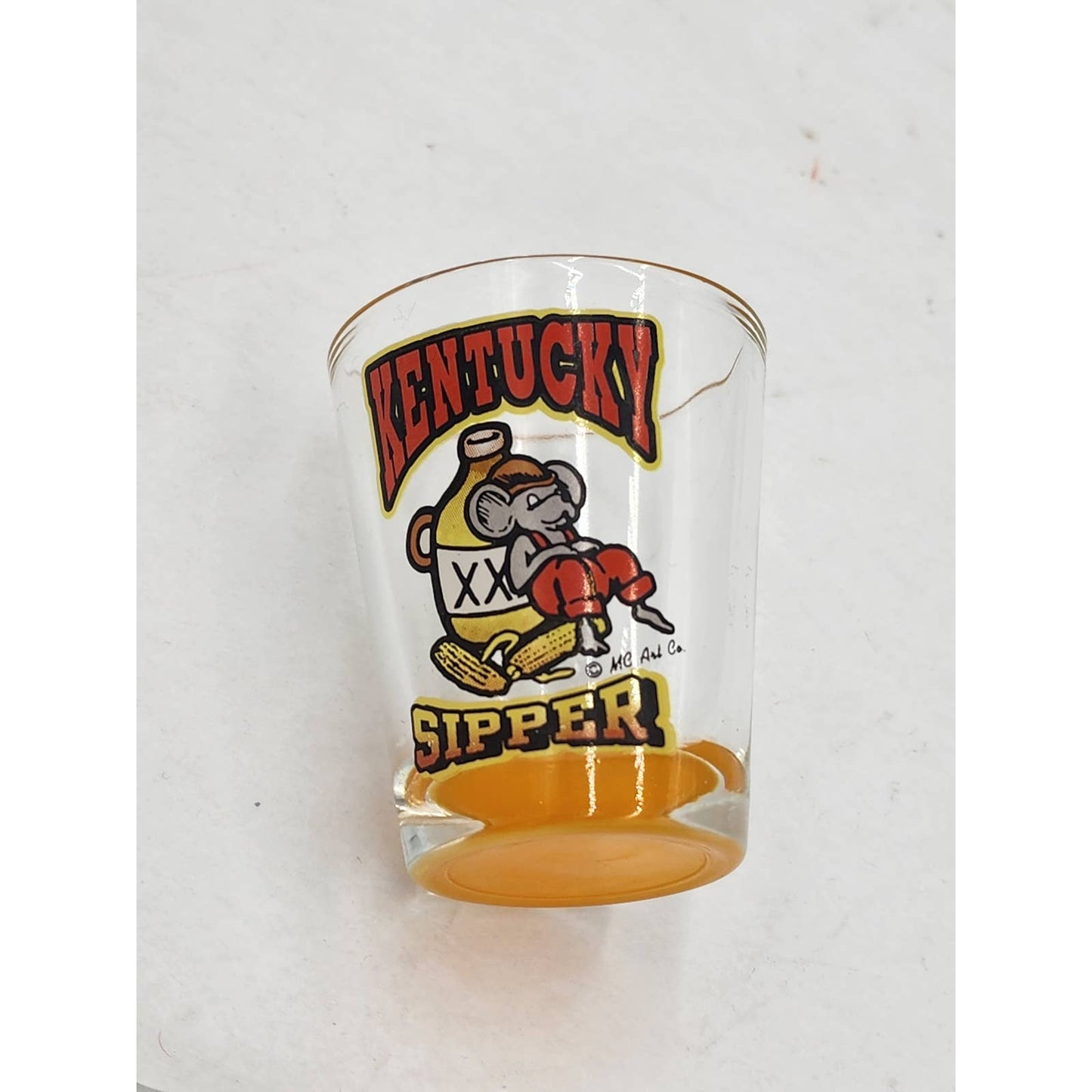 Shot Glasses Collection Bar Vintage Kentucky Sipper Banff Moose Mexico Souvenir