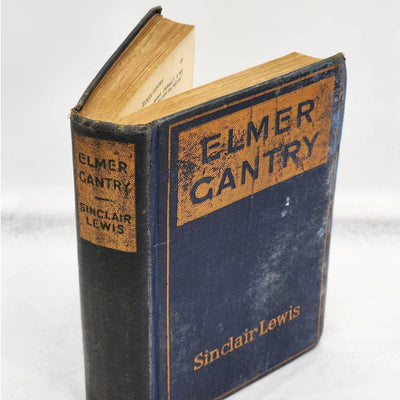 Elmer Gantry By Sinclair Lewis Fiction Satire Preacher Vintage 1927