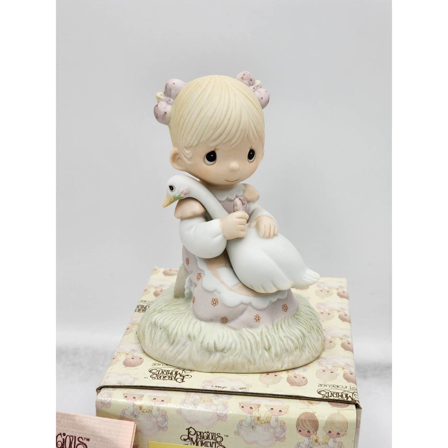 Precious Moments Figurine God Is Love E-5213 Christianity Vintage Box Tags