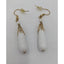 Dangle Drop Earrings Pair Women White Elegant Classy Fashion Jewelry