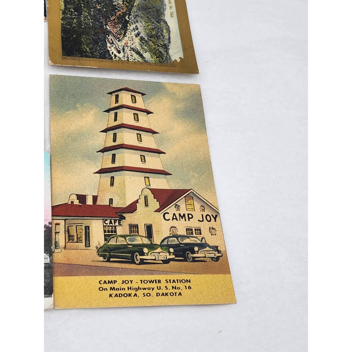 c1907 Post Card Lot South Dakota Deadwood Milbank Custer SD Sent To Hokah MN