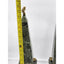 Large Maitland-Smith Obelisk Pair Brass Turtle Thinker Green Veined Marble Stone Sculpture 19"