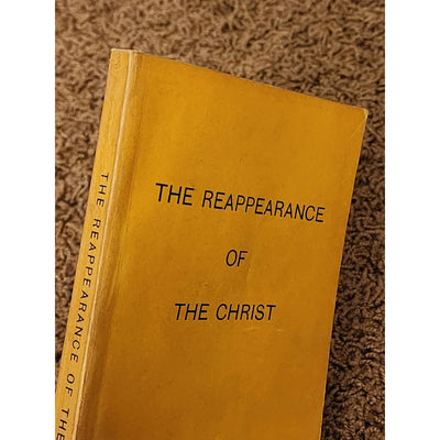 The Reappearance Of The Christ By Alice Bailey End Times Paperback Vintage 1962