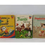 Childrens Books Lot 6 Walt Disney Wonderful World Reading Pinocchio Vintage 1970