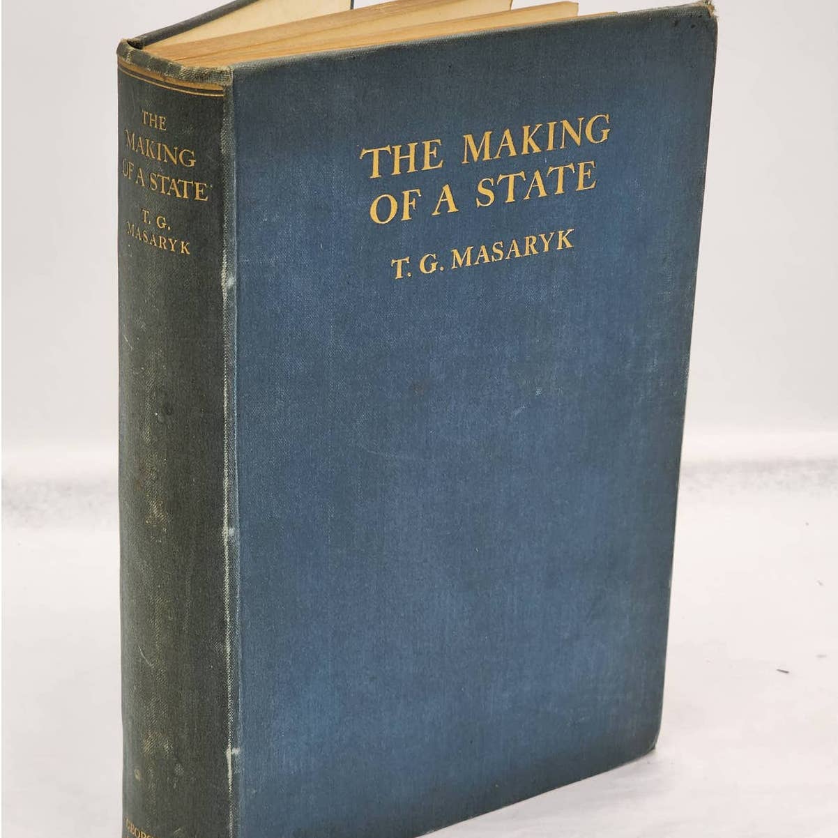 Making Of A State By Dr TG Masaryk Memories Observations 1914-1918 Vintage 1927