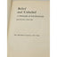 Belief And Unbelief A Philosophy Of Self-Knowledge By Michael Novak Vintage 1966