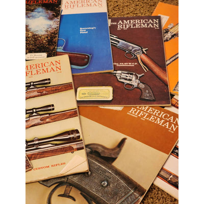 1975 The American Rifleman Magazine Lot 9 Vintage American History Hunting NRA