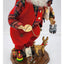 Vintage Christmas Santa Figurine Painter Palette Toys Reindeer Handcrafted 18"