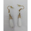 Dangle Drop Earrings Pair Women White Elegant Classy Fashion Jewelry