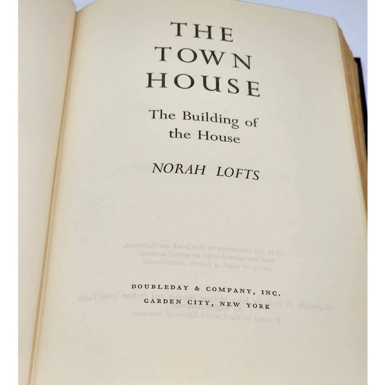 The Town House By Norah Lofts Suffolk Trilogy Historical Novel Vintage 1959