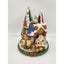 Fitz And Floyd Christmas Santa Magic Workshop Centerpiece Vase Cookie Jar 14"