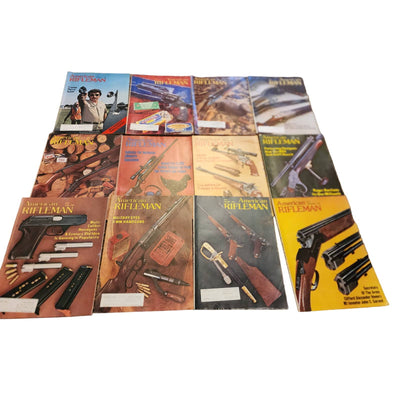 1980 The American Rifleman Magazine Lot 12 Vintage American History Hunting NRA