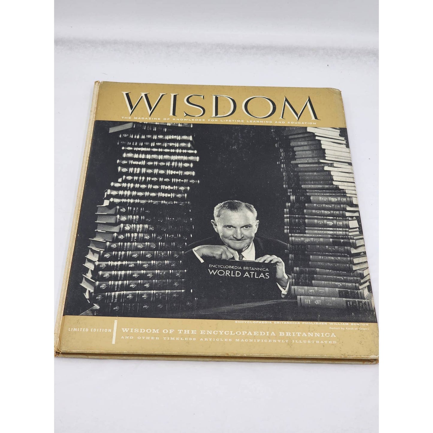 Lot Wisdom Magazine Of Knowledge For Lifetime Learning Education Hardcover