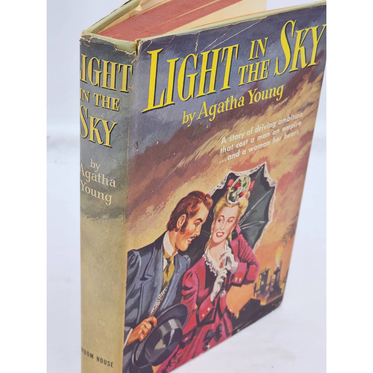 Light In The Sky Agatha Young Historical Novel Romantic Hardcover Vintage 1948