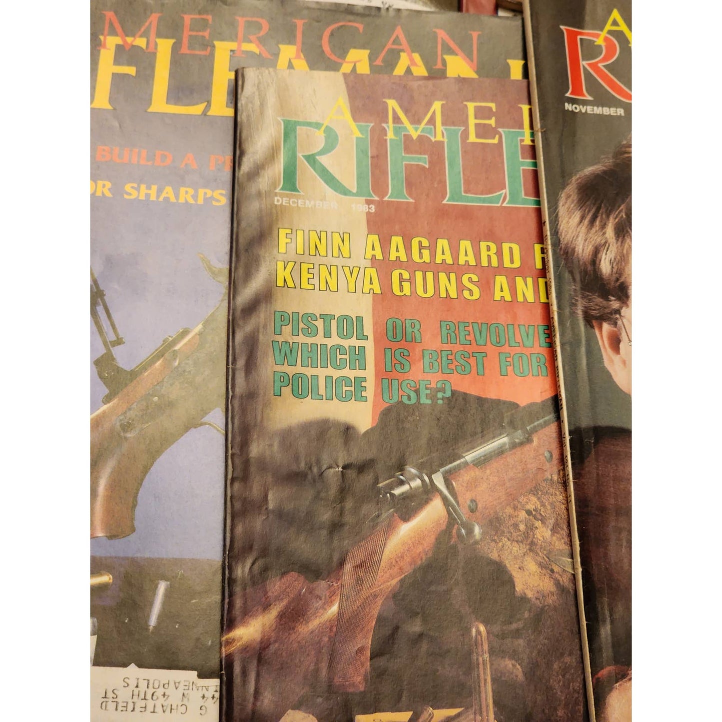 1983 The American Rifleman Magazine Lot 12 Vintage American History Hunting NRA