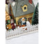 Vintage Christmas Village 12PC Building Church Bakery General Store People W/Box