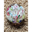 Beautiful Lampwork Paperweight Flower Bubble Art Glass Vintage Home Office Decor