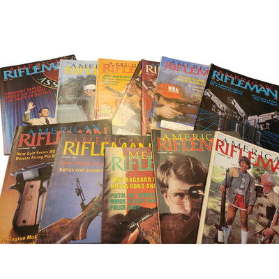 1983 The American Rifleman Magazine Lot 12 Vintage American History Hunting NRA