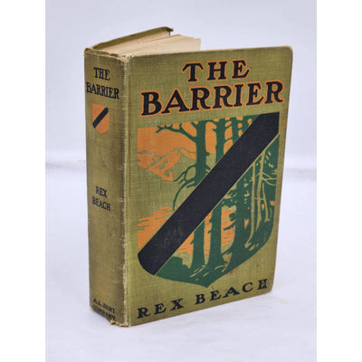 Barrier Rex Beach Flambeau Alaska Vintage Adventure Love Novel Antiquarian 1908