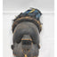 African Mask Salampasu Wamulandwa Zaire Tribal Feathers 20"