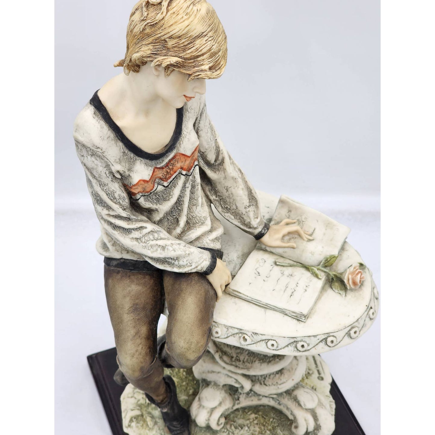 Giuseppe Armani Poetry Sculpture Figurine 0231C Florence Italy In Love Romantic