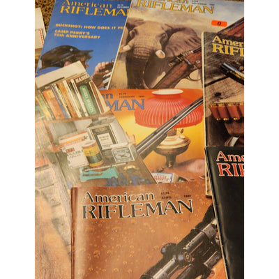 1982 The American Rifleman Magazine Lot 12 Vintage American History Hunting NRA