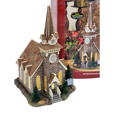 Dept 56 Village Accents Church Terry Redline God Shed His Grace On Thee 56.59173