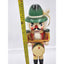 Nutcracker Drummer Vintage Christmas Collectible Decor Green Hat Feather 14"