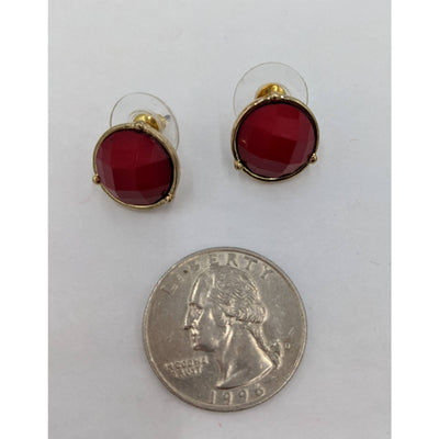 Stud Earrings For Women Red Sparkly Elegant Classy Cute Set Fashion Jewelry